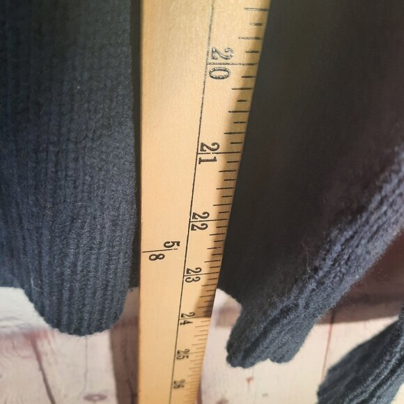 J. Crew Fair Isle Nordic Knit Sweater With Orange & Black Ruffle Sleeve - Picture 7 of 11